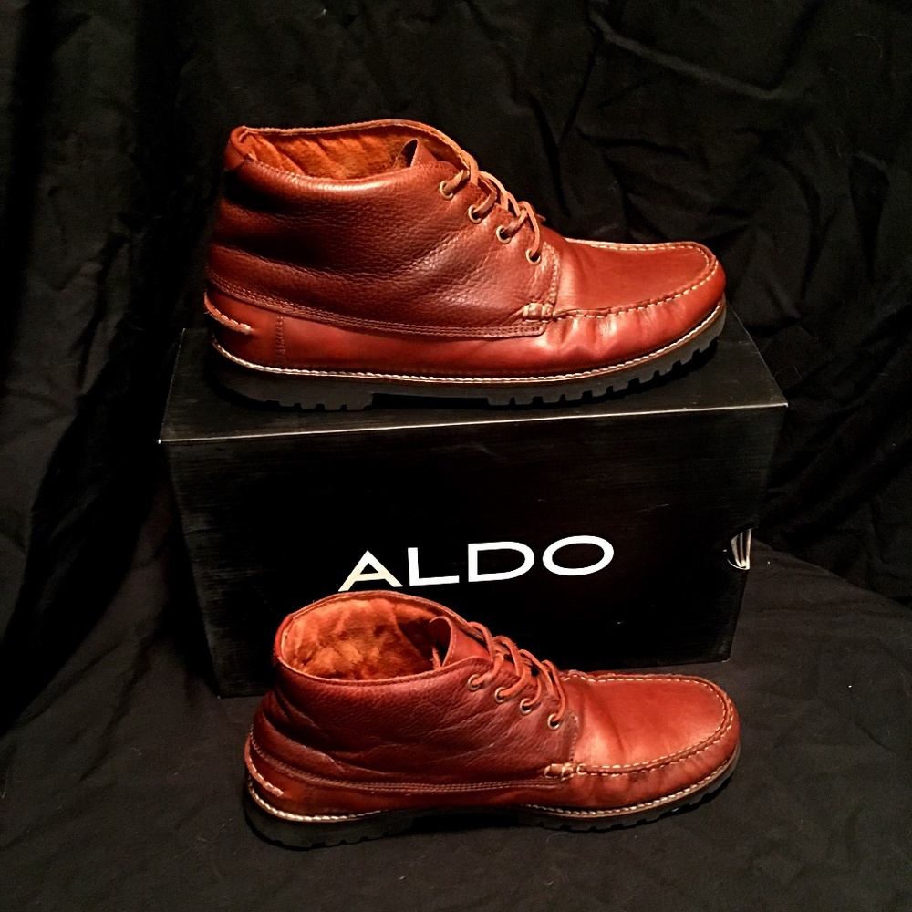 Men’s Aldo leather boots